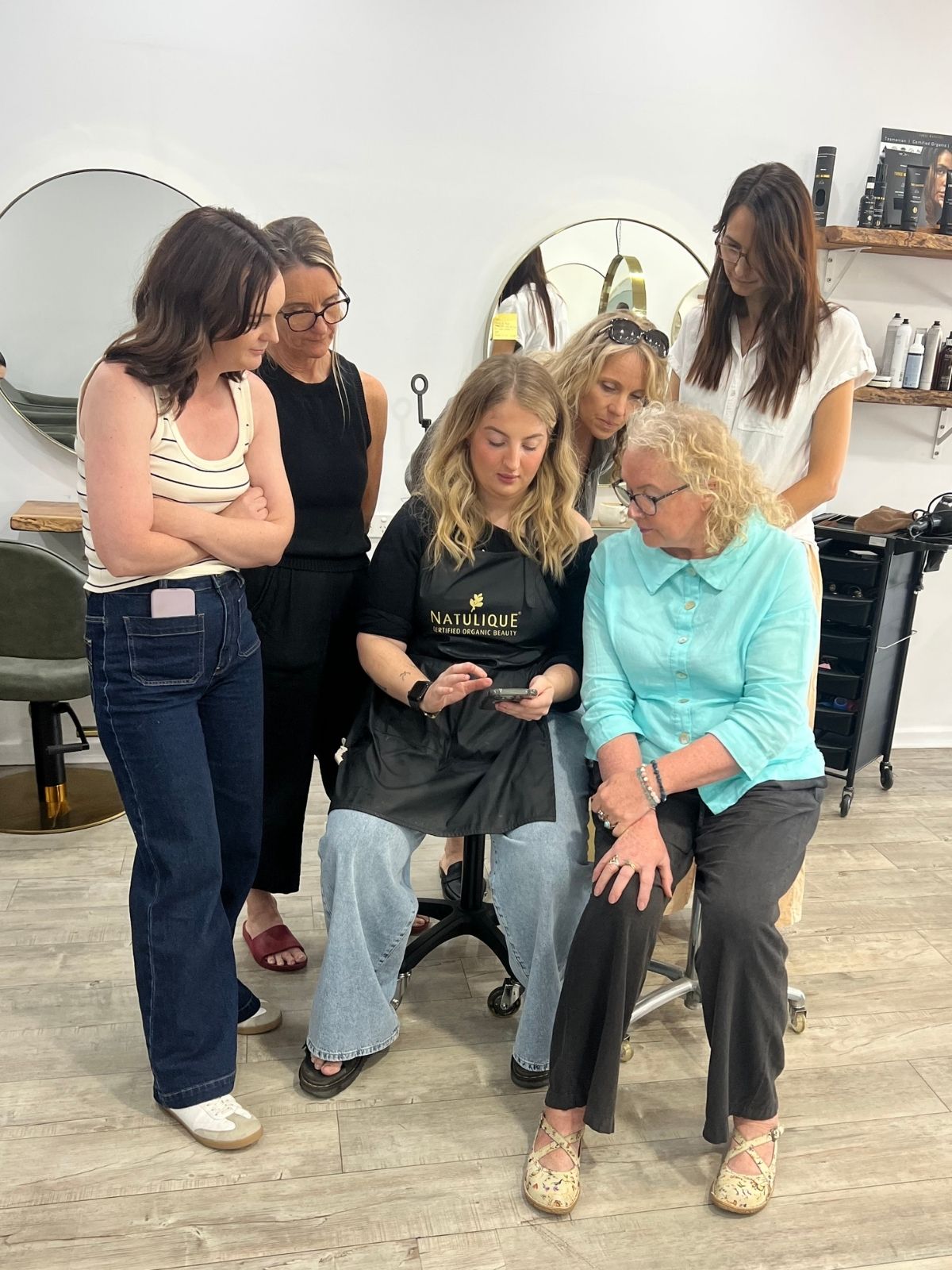 Mastering Lived-In Techniques hair education class with Kate Bonnie Hair Education Studio in Mandurah, Perth